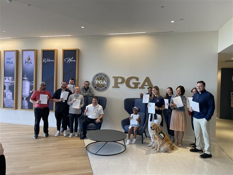 Supporters of Children's Health at Professional Golfers' Association of America