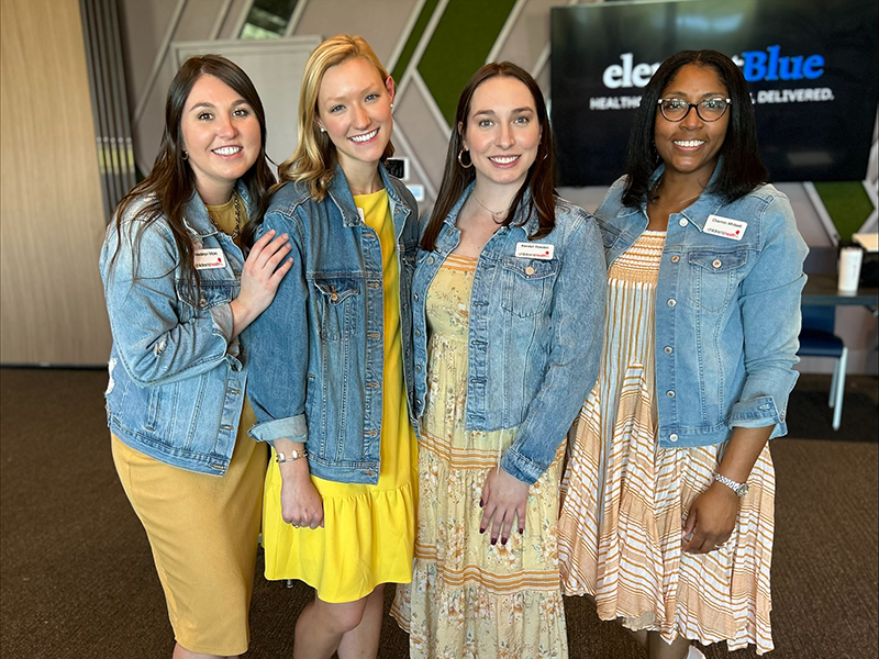 Children's Health representatives at Play Yellow event