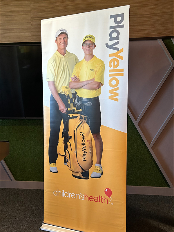 Poster of Play Yellow ambassadors John and Jacob Senden